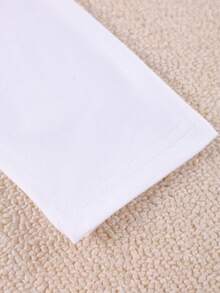 Disney 米奇米妮系列印花休闲长袖T恤，弹力面料，不透光，易于打理，适合日常穿着。 - 白色 - 查看 4