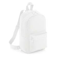 Bagbase Mini Essential Backpack/Rucksack Bag (Pack Of 2) (White) - 100% Polyester - (BC4174) - White - View 1