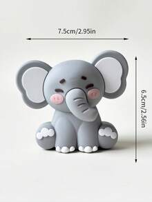 1 phụ kiện trang trí bánh hình voi, thích hợp cho tiệc mừng em bé chào đời, tiệc sinh nhật lần thứ 2, tiệc sinh nhật lần thứ 1, tiệc tiết lộ giới tính và nhiều dịp khác. - Nhiều màu - Xem 11