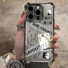 New  V LAYOVER Taehyung Phone Case Suitable For IPhone 17 17Pro 17Air 17ProMax 16 15 14 13 12 11 Pro Max X XR XSMAX 8 7 Plus Shockproof Transparent Soft Back Cover Suitable As A Gift For Four Seasons Suitable As A New Year's Gift, Valentine's Day Gift, Or A Gift For Family - 樣式1 - 查看 6