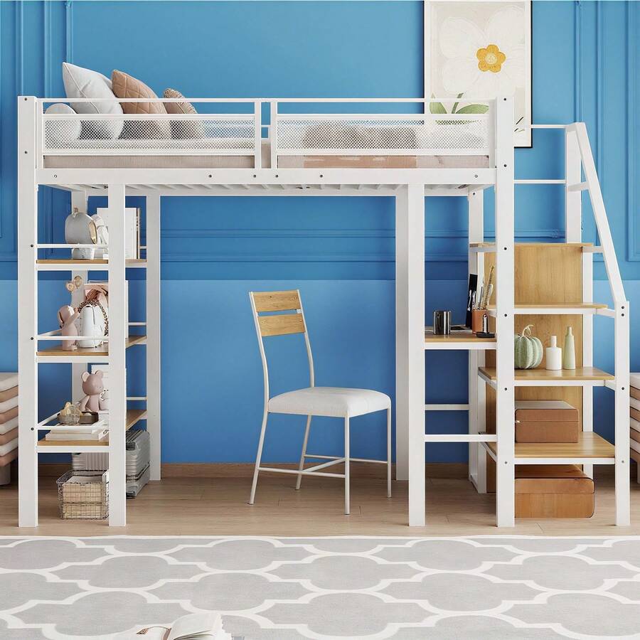 Kids Bed Frames, Headboards & Footboards - White - View 1