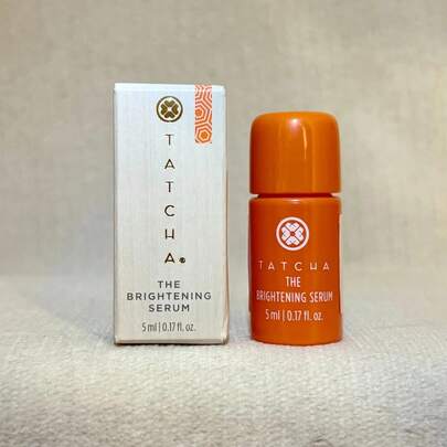 Tatcha 亮白精华液 5 毫升 / 0.17 盎司，提亮肤色，淡化黑斑，均匀肤色