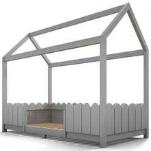 Kids Bed Frames, Headboards & Footboards - Grey - View 11
