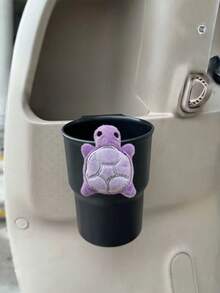 Car Cup Holder Storage Large Capacity Car Trash Can Front/Rear Organizer Box, Cup Holder Storage Bin For Car Interior