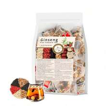 30Pcs Chinese Herbal Health Kidney Tea Formula Ginseng Five Treasures Tea, Takes Care Of The Kidney And Regains Vitality For Men And Women - Multicolor - View 7
