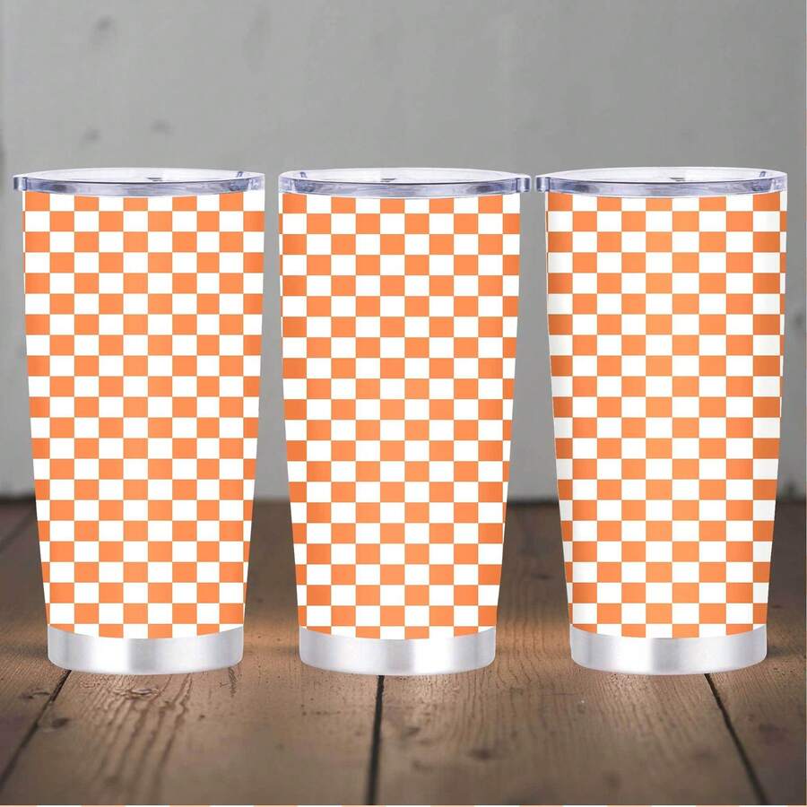 1pc 20 Oz Stainless Cup, Coffee Mug, Easy One Handed Operation For Busy Lifestyles, Wedding Favor For Guests, Cold Drinks For Backyard BBQ Parties, Hot And Cold, A Vacationer' S Glean