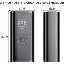 Compresor de Aire Porttil para Autos 150PSI, Inflador de Llantas con Pantalla Digital LCD, Bomba de Aire 12V, Deteccin de Presin de Aire, para Coches, Motos, Bicicletas y Pelotas - inicial - Ver 7