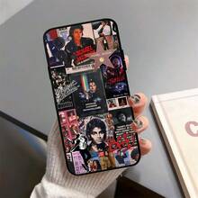 80s Pop Singer M-Michael J-Jackson Phone Case Silicone Soft Compatible With  16 15 14 13 12 11 Pro Mini XS MAX Plus X Cover, Cover Compatible With  17 Pro Max Case,  17 Pro Case,  17 Case,  16 Pro Max Case - Z1 - View 13