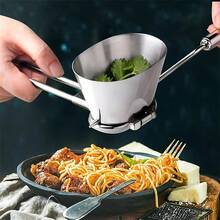 Multipurpose Stainless Steel Manual Herb Chopper For Kitchen Use - Perfect For Chopping Cilantro And Other Herbs - Silver - View 5