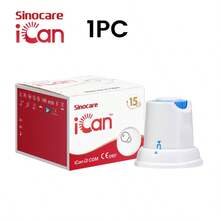 Sinocare 15-Day Continuous Glucose Monitoring System,1PC ICan CGM - Red - View 9