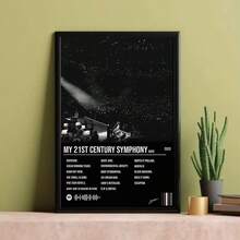 1PC Singer Raye Portrait My Blues Music Tracklist Nordic Poster Canvas Painting Wall Art Pictures Home Room Decor Gift