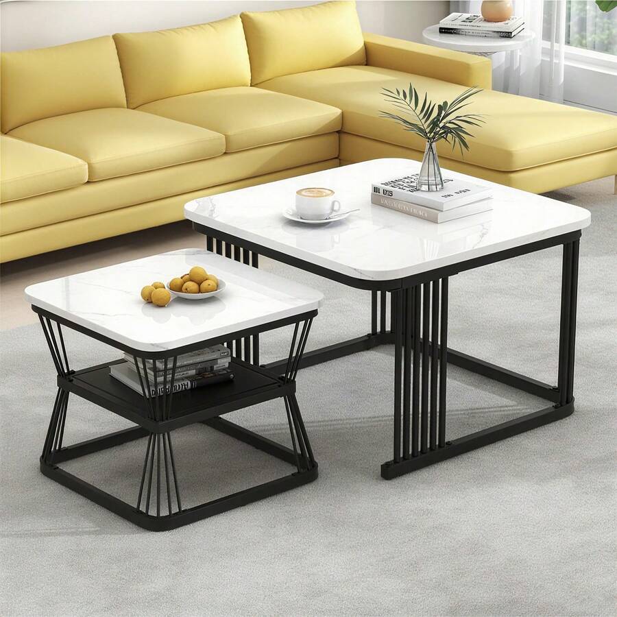 Coffee Tables - White - View 1