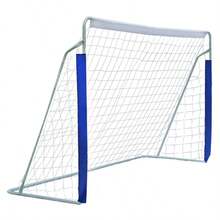 Professional Soccer Goal - Heavy-Duty Steel Frame, Weather-Resistant PE Net, Adjustable For Youth & Adult Play, Easy Assembly For Backyard/Training (Blue) - White - View 1