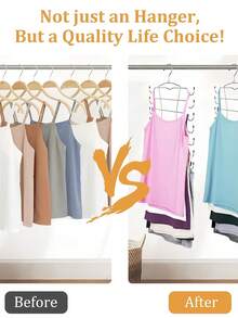 1pc Tank Top Hanger, Space Saving Bra Hanger, Non-Slip Hanging Sport Bras Holder, Closet Organizers And Storage For Camisoles Tank Tops Bras Ties Swimsuits Strappy Dress.Space-Saving Design With Non-Slip Grips For Secure Storage.Ideal For Organized & Fashion Women. - Nhiều màu - Xem 8