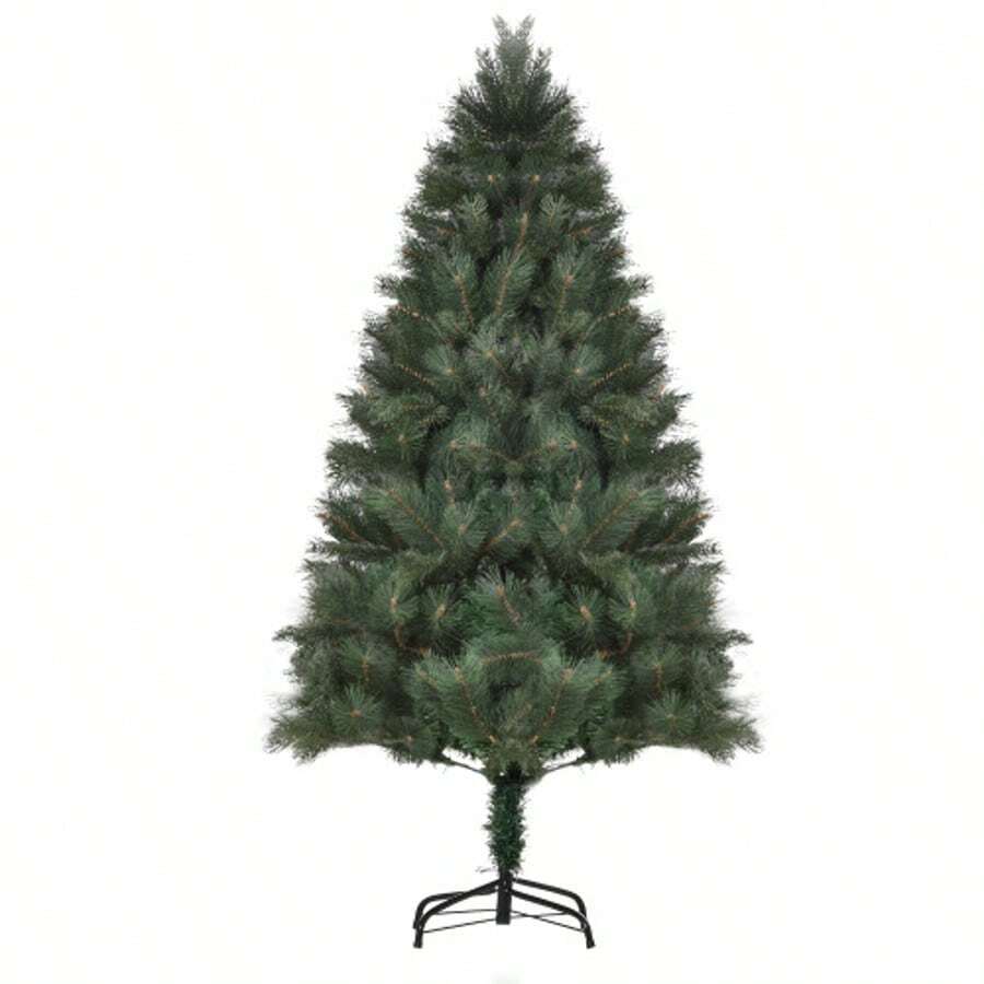 Christmas Tree Ø90 X 180 Cm, Artificial Fir, Realistic Needle Dress, Green On-Site