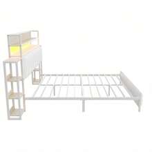 Bed Frames - White + Upholstery + 160cm*200cm - View 11