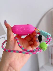 Casing Pelindung Silikon untuk Generasi ke-4, Pro 2, 3, 2, dengan Tali Gantungan - Hot Pink - View 3