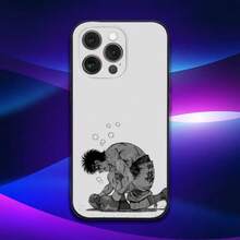 H-Hajime No Anime I-Ippo Phone Case Cover Compatible With  16e, 16, 15, 14, 13, 12, 11, Pro, X, XS, Max, XR, Plus, Mini Soft Black Cover - Compatible With  17 Case,  17 Pro Case,  17 Pro Max Case - Z3 - 查看 8