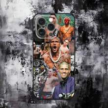 Coque de téléphone compatible avec Alex Pereira, kickboxeur brésilien, pour les modèles 16, 15, 14, 13, 12, 11, Pro, Max, Plus, X, XS, SE, E, Mini. Étui en silicone souple noir. Coque compatible avec les modèles 17 Pro, 17 Pro Max, 17. - Z8 - Voir 8