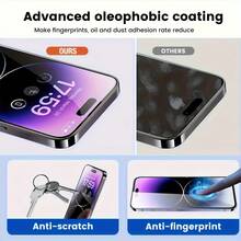 3 bucăți de protecție ecran din sticlă securizată HD transparentă cu kit de instalare, kit de auto-aliniere compatibil cu iPhone 17 Pro Max/17 Air/16 Pro Max/16 Pro/16 Plus/16E/16/15 Pro Max/14 Pro Max/13 Pro Max/12/11/Xs Max/XS/XR, acoperire completă, anti-amprente