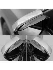2pcs/Set Car Rearview Mirror Waterproof Protective Film, Transparent Rain-Proof Membrane, Auto Accessories - one-size - View 7