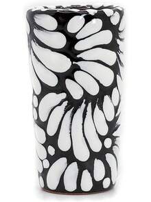 Cups - Black Background White Brushstroke - View 10