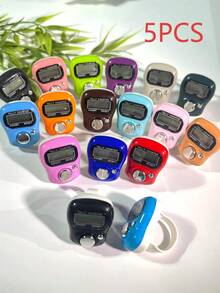 可穿戴电子计数器，方便佩戴在手指上，适用于编织、念珠、运动、游戏和其他计数用途 - 彩色 - 查看 31