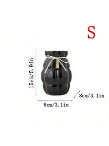 Nordic Modern Simple Creative Ceramic Rope Vase Home Living Room Dining Table Desktop Decoration Ornament Flower Utensils Home Decor Room Decor Flower Vase Glass Vase