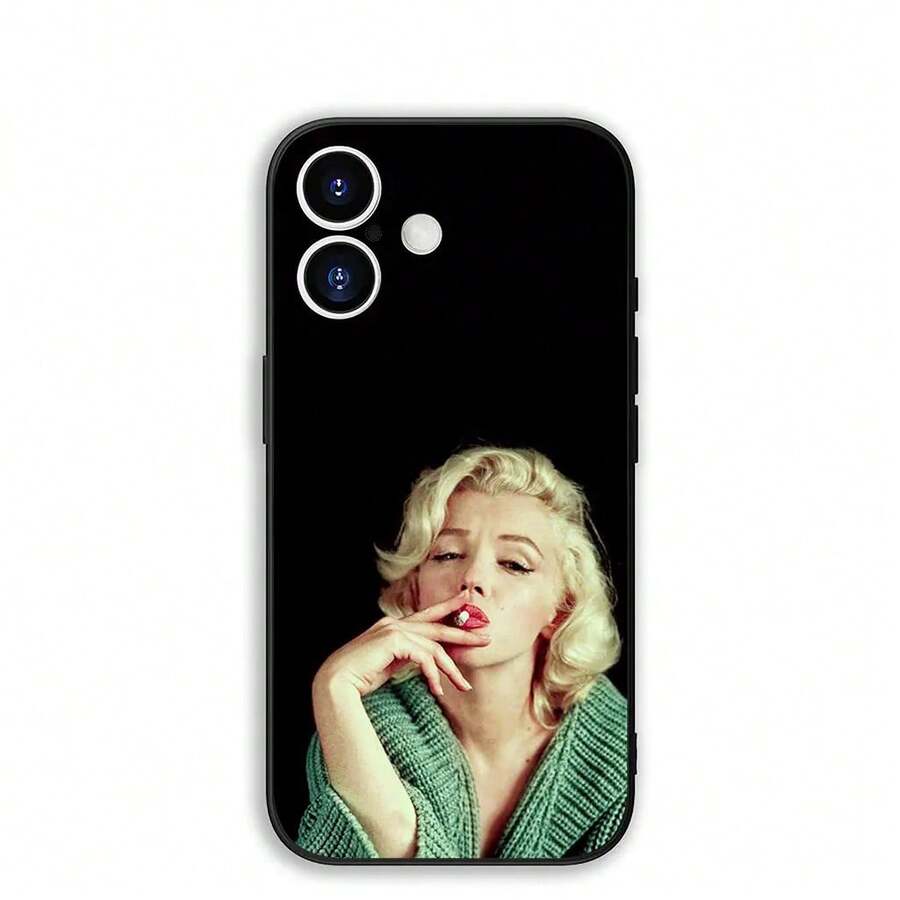 Wallpaper M-Monroes Cover Soft Casing For Apple  15 14 16 Plus 13 11 12 Pro Max X XR ProMax 16E Funda Phone Case, Cover Compatible With  17 Case,  17 Pro Case,  17 Pro Max Case - 2 - View 1