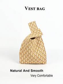 حقيبة تسوق قابلة للطي من الكروشيه خفيفة الوزن وقابلة للتنفس بتصميم كتل اللون المربعة، حقيبة يد كاجوال عصرية للنساء لحمل الهاتف والمستحضرات والكتب، مناسبة للاستخدام اليومي والعطلات والتنقل والتسوق والتصوير والخارج والتخييم والعودة للمدرسة والسفر والعطلات والطلاب