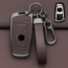 Funda de llave de coche de estilo de aleación para BMW F20 F30 G20 F31 F34 F10 G30 F11 X3 F25 X4 I3 M3 M4 Serie 1 3 5 Accesorios, regalo de Navidad, regalos para madre, padre, graduación y maestro - Unitalla - Ver 7