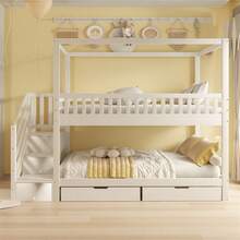 Kids Bed Frames, Headboards & Footboards - White - View 1