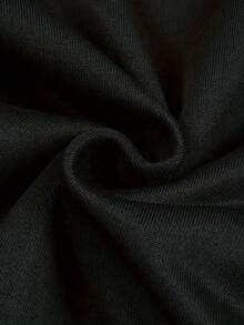 sweat-shirt à capuche imprimé pour hommes - Mode décontractée avec poche kangourou, cordon de serrage, mélange de polyester, convient pour le port extérieur en automne et en hiver - Noir - Voir 4