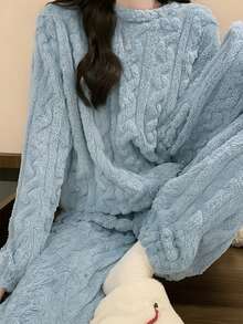 Women Lounge Sets - Blue - View 2