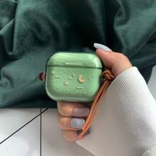 1 Planet Starry Sky Star Personality  Simple Innovative Universe Couple Men Women European American Moon, Semi-Transparent Black Green Blue, Suitable For AirPods 2/3/4/Pro/Pro2 Case - 黑色 - 查看 9