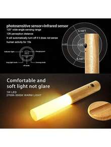 Decorative And Rechargeable LED Light With USB Bivolt And Motion Sensor - PRIMICIAS QIU - Multicolor - Ver 7