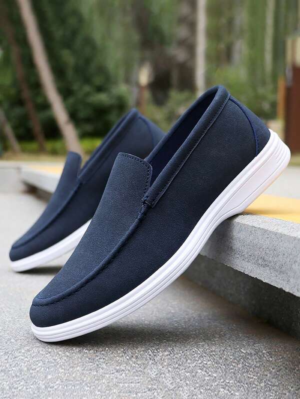 أحذية قماشية خفيفة الوزن للرجال، مقاومة للانزلاق والتآكل، قابلة للتنفس ومريحة، مناسبة للرحلات الخارجية والداخلية