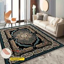 Una alfombra de área/alfombra para exteriores, recientemente actualizada a una especificación de alto peso de 950g/m², presenta un diseño de textura de terciopelo denso que mejora significativamente la comodidad bajo los pies. Cuenta con propiedades anti-desteñido y anti-abrasión, con partículas anti-deslizantes reforzadas en la parte inferior para mejorar el agarre y garantizar la estabilidad sin desplazamiento. - De primera calidad - Ver 17