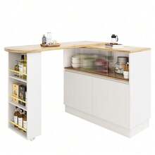 Dining Tables - White + MDF - View 7