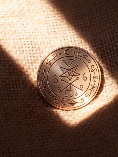 Pins & Lilith Pins Seal Badge Brooch - Zinc Alloy Backpack Decoration Jewelry For Daily Outfits, Casual Dates & Street Style Looks Coffee Runs & Campus Outfits Christmas Pin