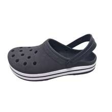 Adult Women's And Men's Slippers Lightweight And Comfortable Girls' And Boys' Sandals Simple Beach Casual Openwork Fabric Slippers Beach Holiday School Home Outdoor - 黑色 - 查看 2