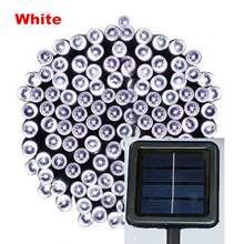 1pc Solar String Lights Outdoor Light Strings Waterproof 32M/22M/12M/7M//6.5/5M ,20/30/50/100/200/300LED Solar Powered String Light With 8 Lighting Modes For Garden Patio Yard Fence Christmas Tree Decoration With Fairy Lights Ambience Warm White/Multicolor/White For Outside Tree , Courtyard,Wedding, Gazebo,Party, Home, Lawn, Camping And Holiday Decor Garden Lights