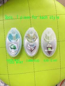 1/2/3/4/7/10pcs 多口味 DIY 香烟珠、烟雾推珠配件、男女通用香烟过滤嘴、吸烟配件 - 100 颗珠子（快速冷却、清新口气、活力充沛） - 多色B - 查看 9