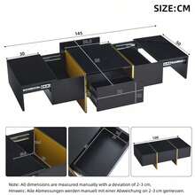 Coffee Tables - Black - View 6