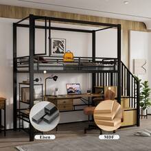 Kids Bed Frames, Headboards & Footboards - Black - View 6