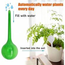 Random Automatic Plant Watering Globes, Practical Transparent/Colorful Style Self - Watering Devices For Indoor And Outdoor Plant Care Scenarios, Efficiently Keeping Plants Hydrated For Busy Gardeners And Plant Lovers Christmas Flowerpot