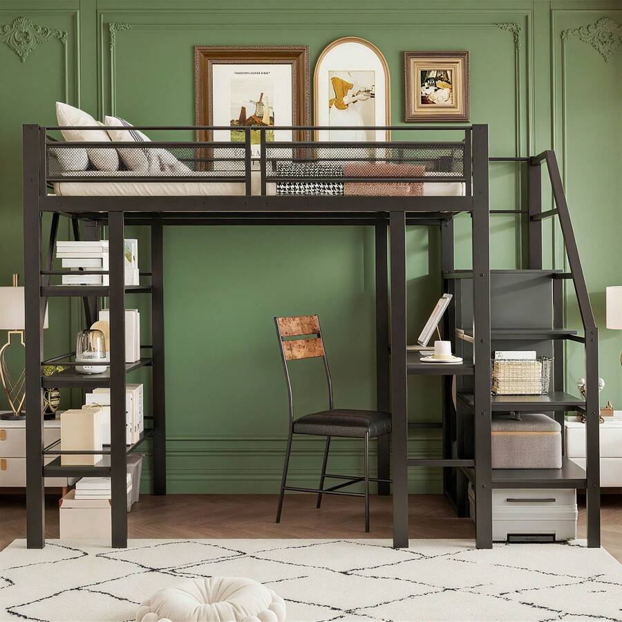 Kids Bed Frames, Headboards & Footboards - Black - View 1