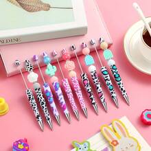 DIY bedruckter Stifteset mit verschiedenen Spezifikationen, einziehbare Glitzerstifte für Büro, Party & Bastelarbeiten