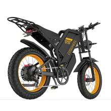 High-Performance 60V 4000W Electric Motorbike | 40Ah  Battery For Long Range - Black - View 3
