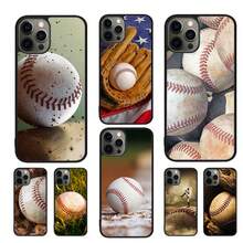Custodie per telefono cellulare da baseball compatibili con 17 Air, 16, 15, 14, 12, 13, 11 Pro MAX, Apple Plus Coque-Cover compatibili con 17 Case, 17 Pro Case, 17 Pro Max Case